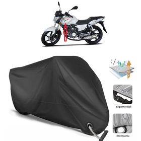 Coverplus RKS Titanic 150-R Siyah Motosiklet Branda