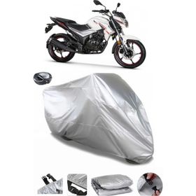 Coverplus RKS Titanium 220 Gri Arka Çanta Uyumlu Su Geçirmez Motosiklet Brandası