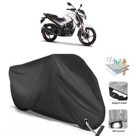 Coverplus RKS Titanium 220 Siyah Motosiklet Branda