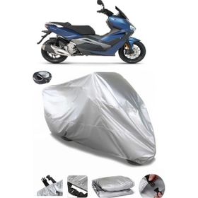 Coverplus RKS Vieste 249 Gri Arka Çanta Uyumlu Su Geçirmez Motosiklet Brandası