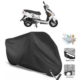 Coverplus RMG Moto Gusto Crystal Siyah Motosiklet Branda