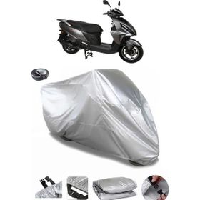 Coverplus RMG Moto Gusto Prego 125 Gri Arka Çanta Uyumlu Su Geçirmez Motosiklet Brandası