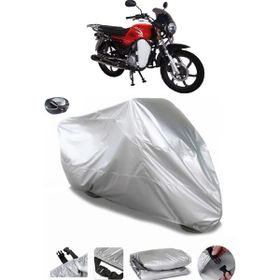 Coverplus RMG Moto Gusto Ranger 100 Gri Arka Çanta Uyumlu Su Geçirmez Motosiklet Brandası
