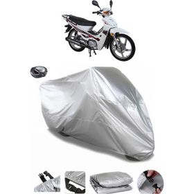 Coverplus RMG Moto Gusto Spark Gri Arka Çanta Uyumlu Su Geçirmez Motosiklet Brandası