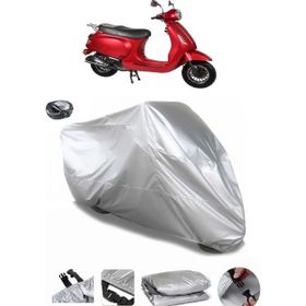 Coverplus RMG Moto Gusto Swing 50 Gri Arka Çanta Uyumlu Su Geçirmez Motosiklet Brandası