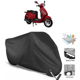 Coverplus RMG Moto Gusto Venice Siyah Motosiklet Branda