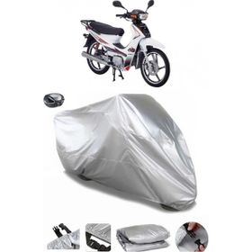 Coverplus Salcano Spider 100 Gri Arka Çanta Uyumlu Su Geçirmez Motosiklet Brandası