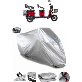 Coverplus Stmax Elit 960 Gri Arka Çanta Uyumlu Su Geçirmez Motosiklet Brandası