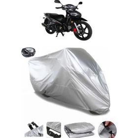 Coverplus Stmax Mega 100 Gri Arka Çanta Uyumlu Su Geçirmez Motosiklet Brandası