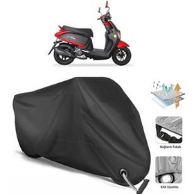 Coverplus Stmax Roma 50 Siyah Motosiklet Branda