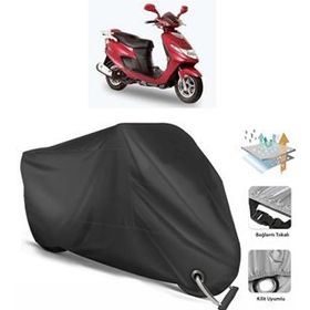 Coverplus Suzuki AN 125 HK Siyah Motosiklet Branda