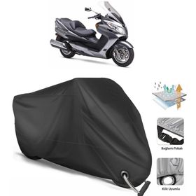 Coverplus Suzuki Burgman AN 400 Siyah Motosiklet Branda