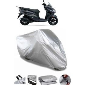 Coverplus Suzuki Burgman Street 125EX Gri Su Geçirmez Motosiklet Brandası