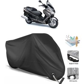 Coverplus Suzuki Burgman UH 200 Siyah Motosiklet Branda