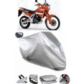 Coverplus Suzuki DR650 RS Gri Arka Çanta Uyumlu Su Geçirmez Motosiklet Brandası
