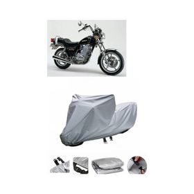 Coverplus Suzuki GN 250 Gri Su Geçirmez Motosiklet Brandası