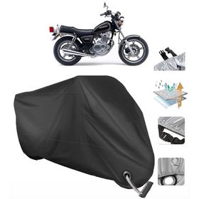 Coverplus Suzuki GN 250 Siyah Motosiklet Branda