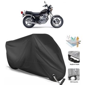 Coverplus Suzuki GN 250 Siyah Motosiklet Branda