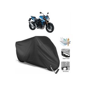 Coverplus Suzuki GSR 750 Siyah Motosiklet Branda