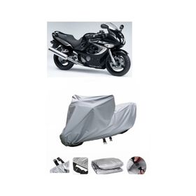 Coverplus Suzuki GSX 600 F Gri Su Geçirmez Motosiklet Brandası