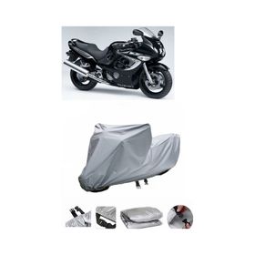 Coverplus Suzuki GSX 600 F Gri Su Geçirmez Motosiklet Brandası