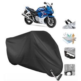 Coverplus Suzuki GSX 650 F Siyah Motosiklet Branda