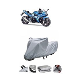 Coverplus Suzuki GSX-R 250 Gri Su Geçirmez Motosiklet Brandası