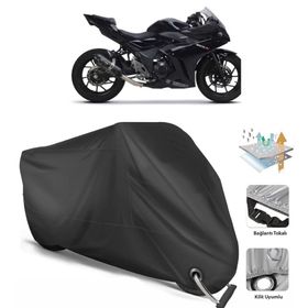 Coverplus Suzuki GSX-R 250 Siyah Motosiklet Branda