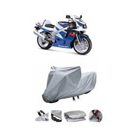 Coverplus Suzuki GSX-R 600 Srad Gri Su Geçirmez Motosiklet Brandası
