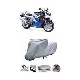 Coverplus Suzuki GSX-R 600 Srad Gri Su Geçirmez Motosiklet Brandası