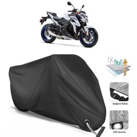 Coverplus Suzuki GSX-S 1000 Siyah Motosiklet Branda