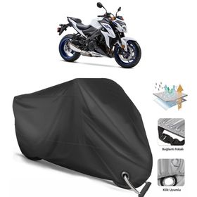 Coverplus Suzuki GSX-S 1000 Siyah Motosiklet Branda