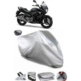 Coverplus Suzuki GW 250F Gri Arka Çanta Uyumlu Su Geçirmez Motosiklet Brandası