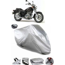 Coverplus Suzuki Marauder 250 Gri Arka Çanta Uyumlu Su Geçirmez Motosiklet Brandası
