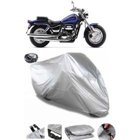 Coverplus Suzuki Marauder 800 Gri Arka Çanta Uyumlu Su Geçirmez Motosiklet Brandası