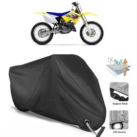 Coverplus Suzuki RM 125 Siyah Motosiklet Branda