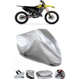 Coverplus Suzuki RM 250 Gri Su Geçirmez Motosiklet Brandası