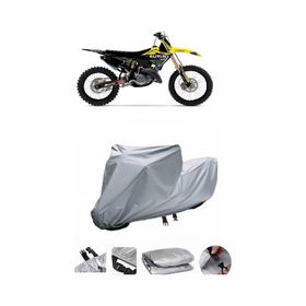 Coverplus Suzuki RM 250 Gri Su Geçirmez Motosiklet Brandası
