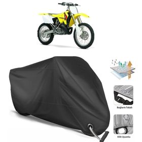 Coverplus Suzuki RM 250 Siyah Motosiklet Branda