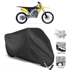 Coverplus Suzuki RM Z250 Siyah Motosiklet Branda