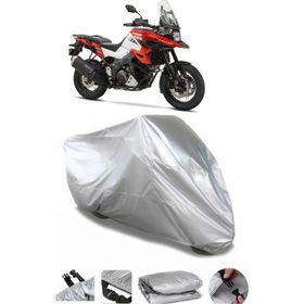 Coverplus Suzuki V-Strom 1050 DE Gri Su Geçirmez Motosiklet Brandası