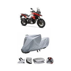 Coverplus Suzuki V-Strom 1050 DE Gri Su Geçirmez Motosiklet Brandası