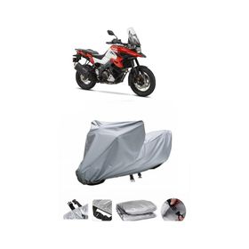 Coverplus Suzuki V-Strom 1050 Gri Su Geçirmez Motosiklet Brandası