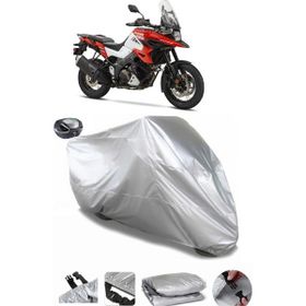 Coverplus Suzuki V-Strom 1050 Gri Su Geçirmez Motosiklet Brandası