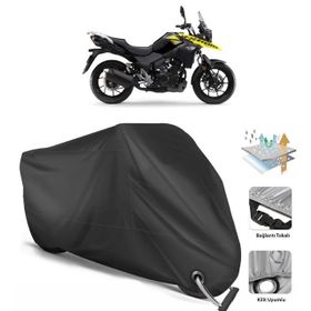 Coverplus Suzuki V-Strom 250 Siyah Motosiklet Branda