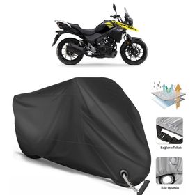 Coverplus Suzuki V-Strom 250 Siyah Motosiklet Branda