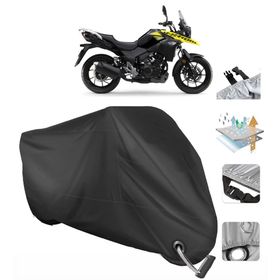 Coverplus Suzuki V-Strom 250 Siyah Motosiklet Branda