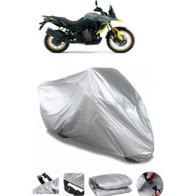 Coverplus Suzuki V-Strom 800 DE Gri Su Geçirmez Motosiklet Brandası
