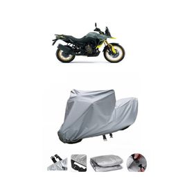 Coverplus Suzuki V-Strom 800 DE Gri Su Geçirmez Motosiklet Brandası