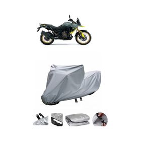 Coverplus Suzuki V-Strom 800 DE Gri Su Geçirmez Motosiklet Brandası